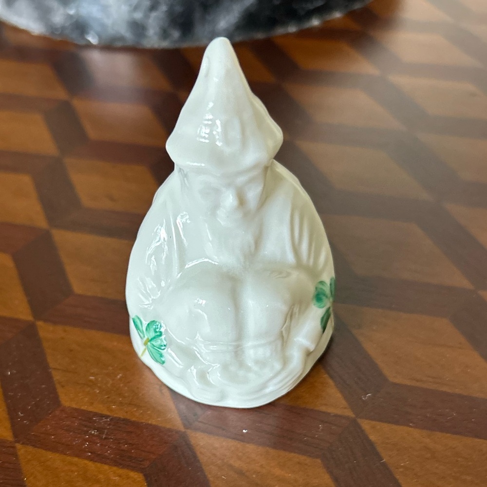 Leprechaun (Belleek)Christmas Ornament